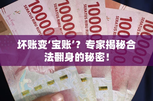 济南坏账变‘宝账’？专家揭秘合法翻身的秘密！