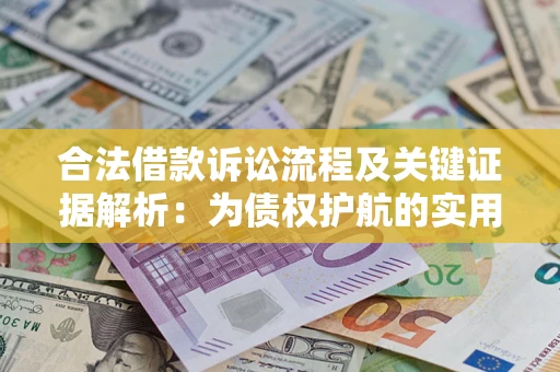 济南合法借款诉讼流程及关键证据解析：为债权护航的实用指南