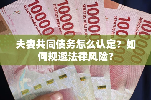 济南夫妻共同债务怎么认定？如何规避法律风险？