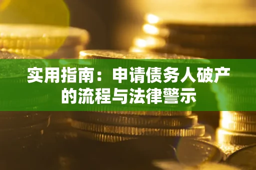 济南实用指南：申请债务人破产的流程与法律警示