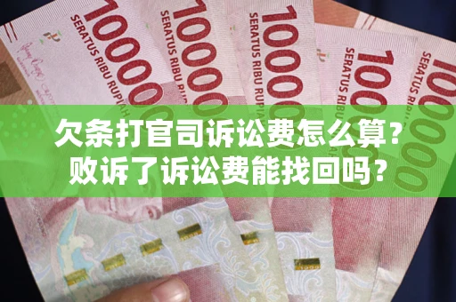 济南欠条打官司诉讼费怎么算？败诉了诉讼费能找回吗？