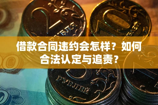 济南借款合同违约会怎样？如何合法认定与追责？