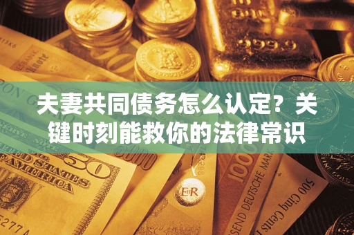 济南夫妻共同债务怎么认定？关键时刻能救你的法律常识