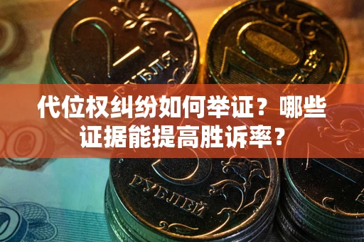 济南代位权纠纷如何举证？哪些证据能提高胜诉率？